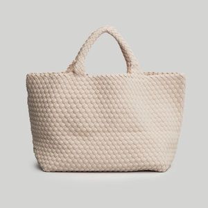 Like New - Naghedi St Barts Medium Tote Ecru